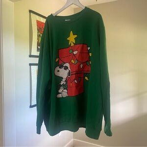 Peanuts- Snoopy Sweatshirt: 3X